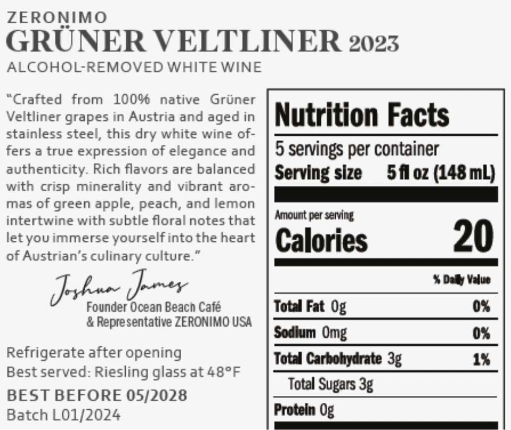 Grüner Veltliner (Pre-order)